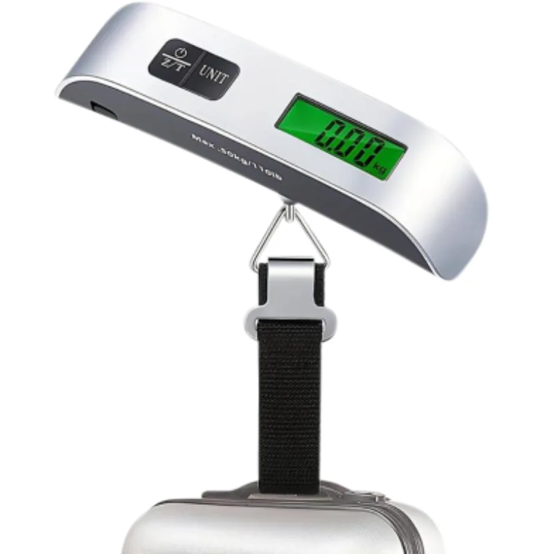 Portable Digital Luggage Scale 50KG | LCD Travel Scale | Kinbo.site