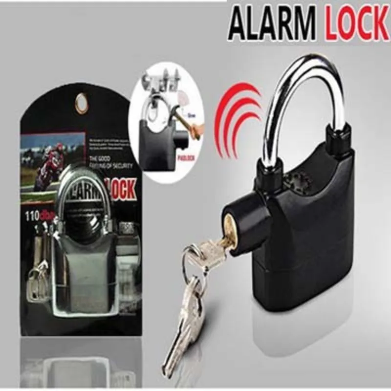 Security Alarm Lock 110dB Anti Theft Lock | Smart Safety Lock | Kinbo.site