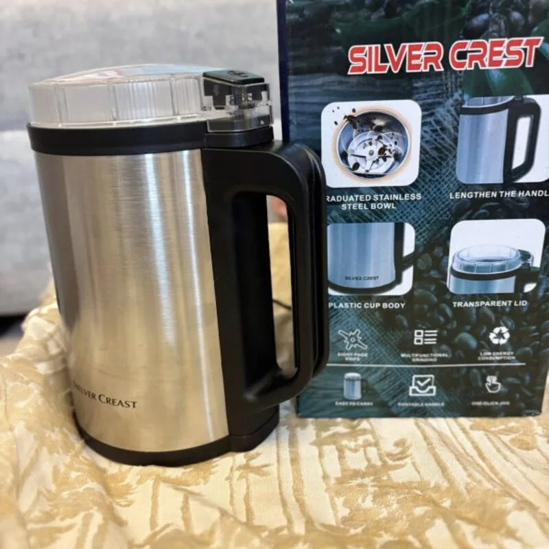Silver Crest Electric Grinder 1500W | Heavy Duty Spice Mill | Kinbo.site