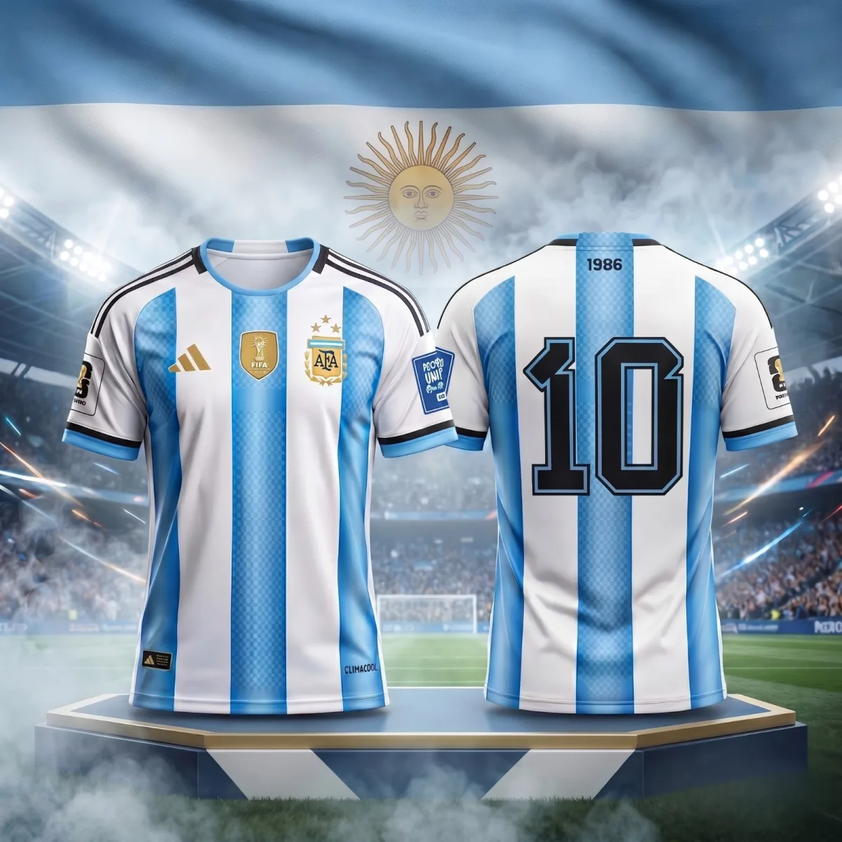 🏆Argentina Home Jersey – Iconic No. 10